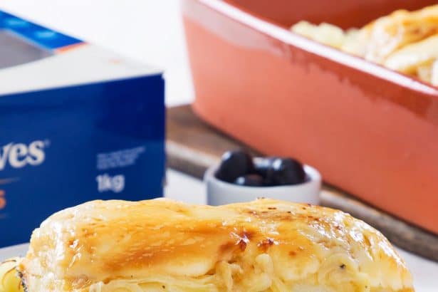Lombo de Bacalhau com Cebolas Caramelizadas