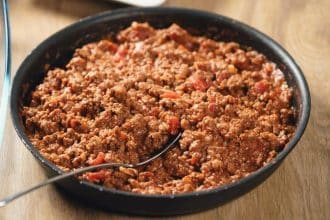 Rocambole de Carne Moída