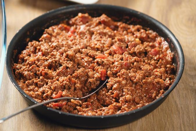 Rocambole de Carne Moída
