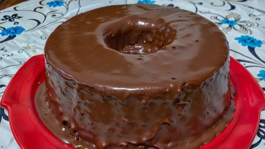 Receita de Bolo de Chocolate