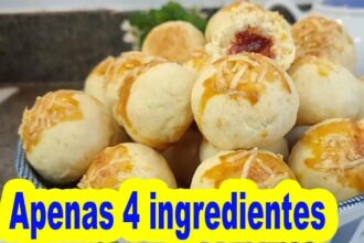 Aprenda a fazer o irresistível bolinho de queijo com goiabada