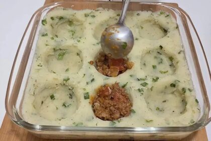 Aprenda a fazer purê de batata recheado de maneira irresistível