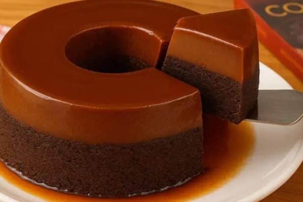 Como Fazer Bolo Pudim de Chocolate Recheado e Cremoso