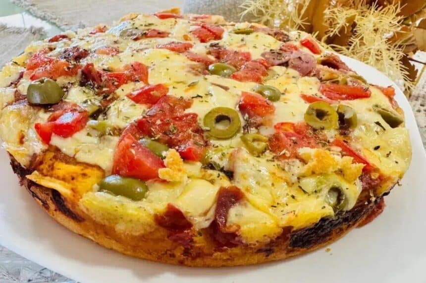 Deliciosa torta salgada: um lanche fácil e irresistível para todos