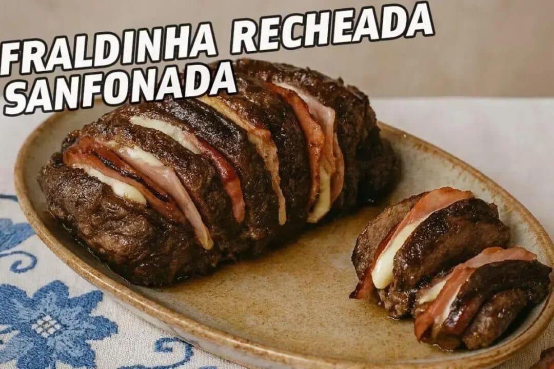 Fraldinha recheada sanfonada: aprenda a fazer essa delícia para o domingo