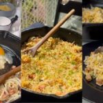 Receita deliciosa de arroz Biro-Biro para aproveitar sobras