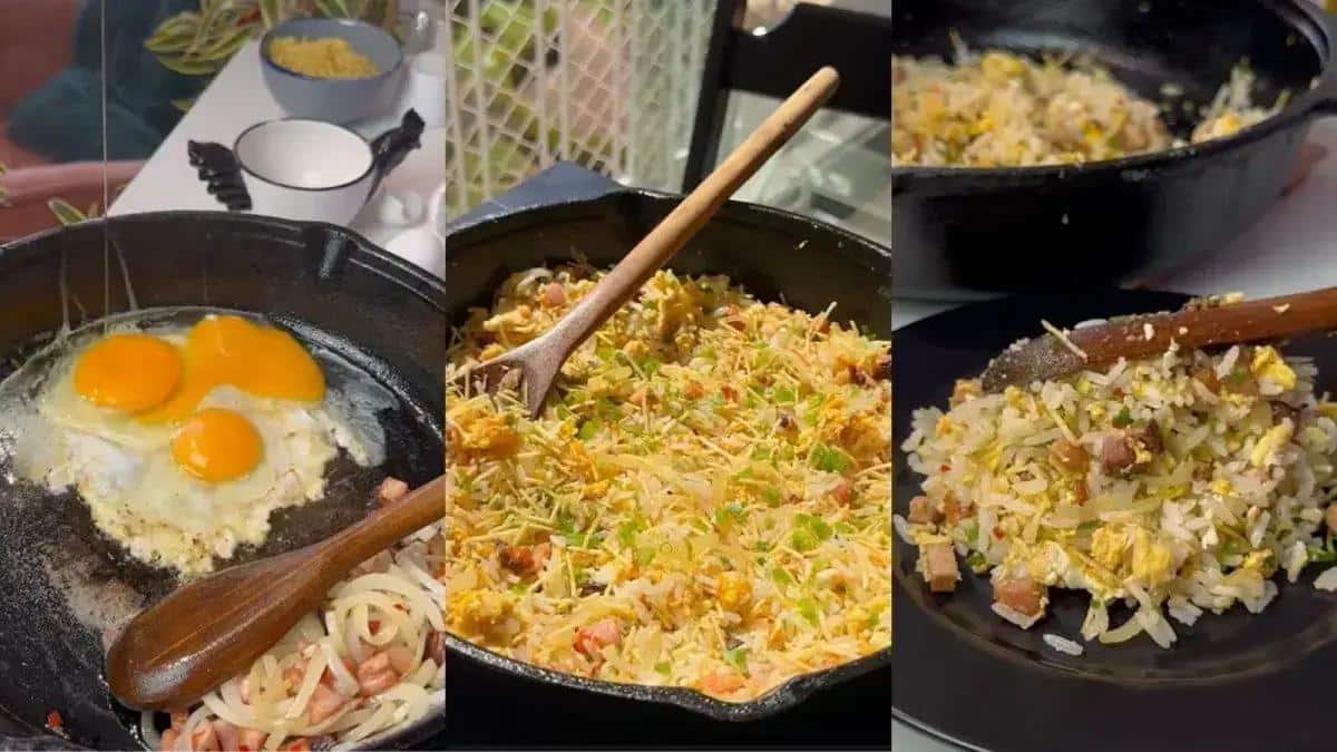 Receita deliciosa de arroz Biro-Biro para aproveitar sobras